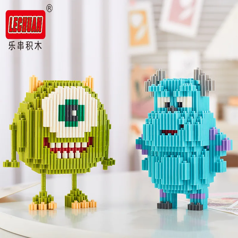 Diy Electronics For Adults - Linkgo 接続ビルディングブロックモンスター大学ジェームズマイクモデルアニメミニレンガフィギュア玩具クリスマスギフト
