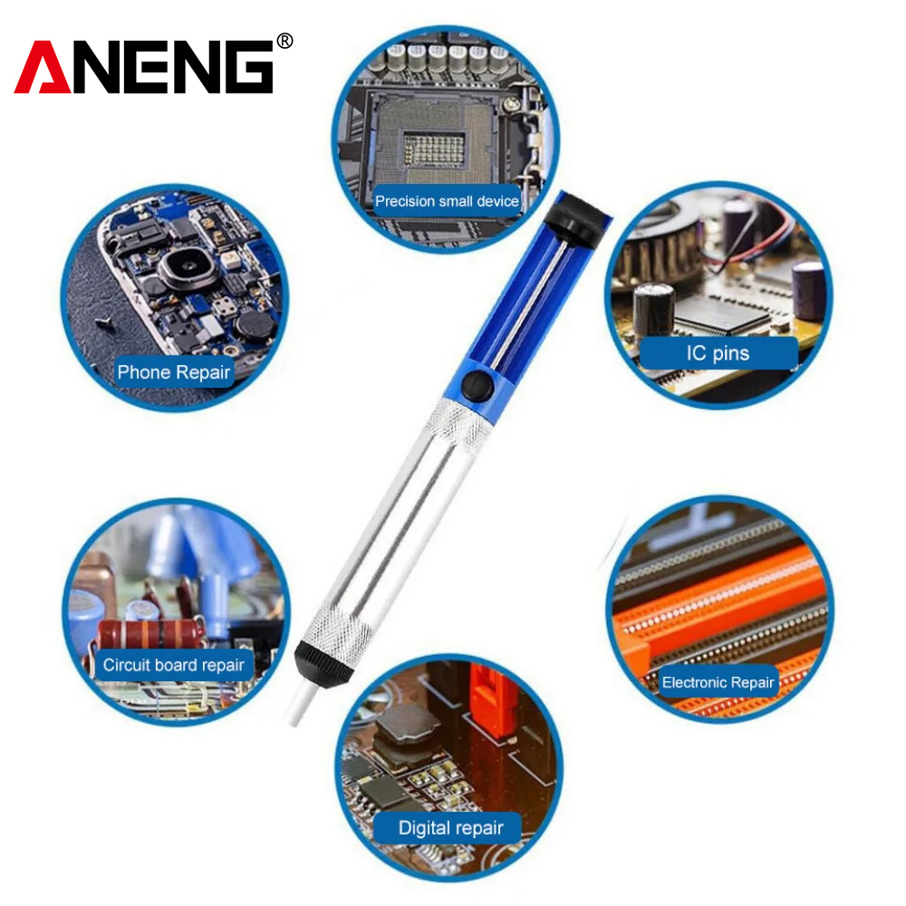 Diy Electronics Bench - ANENG はんだ吸取器 はんだ吸取ペン 電子機器 PCB 電話修理