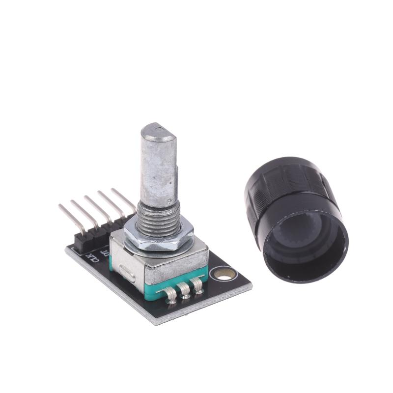 Diy Electronics For Sale - 新しい販売 KY-040 360 度ロータリーエンコーダモジュールプッシュボタン付き 20 パルス