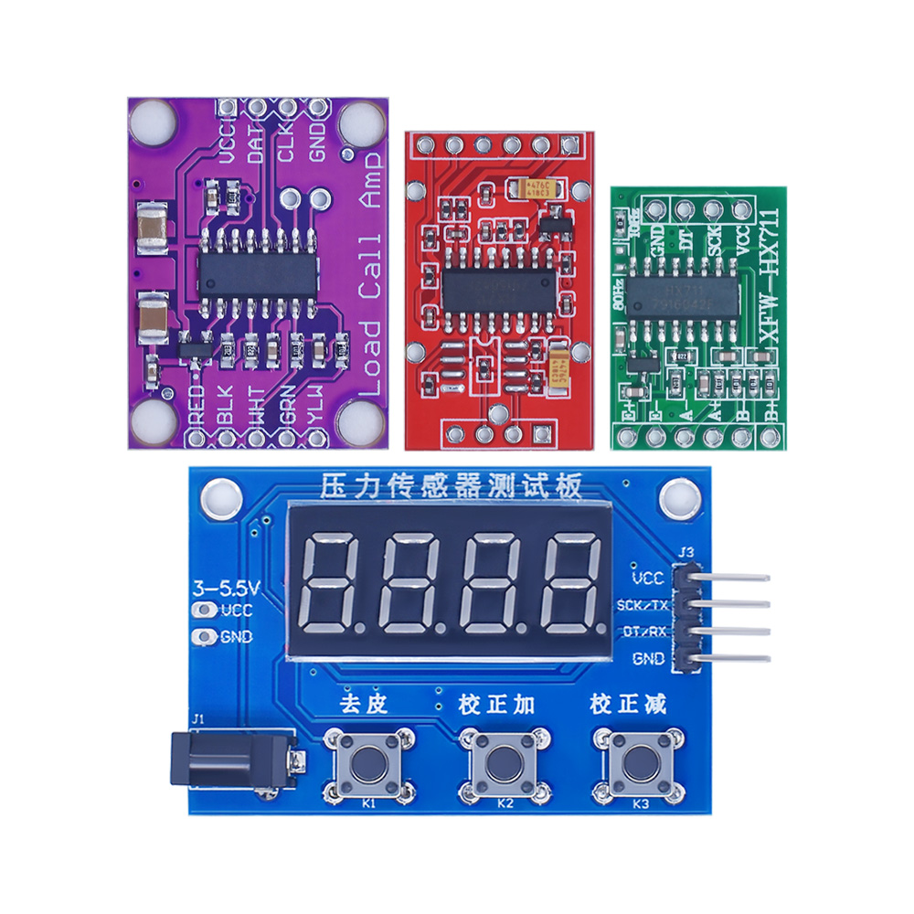 Diy Electronics Load Cell - LIZAO HX711 計量センサーモジュール + 1kg 5kg