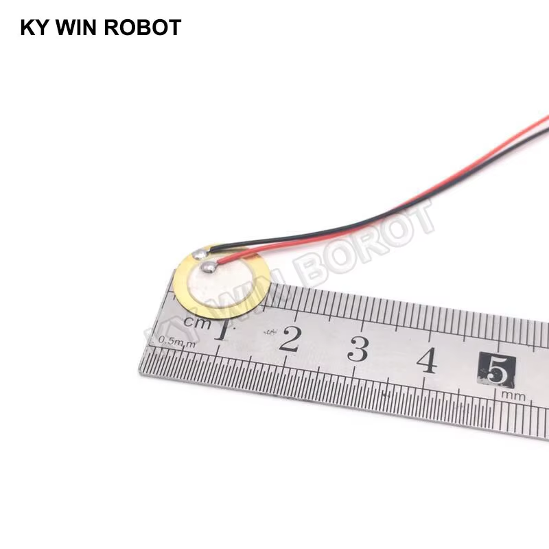 R/Diy Electronics - 10 個の圧電ピエゾセラミックウェーハプレート直径 15 ミリメートルブザー用スピーカー IC 電子部品