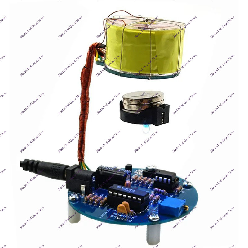 Diy Electronics Learning Kit - DC12V プルアップ磁気浮上電子製作学習キット インテリジェント磁気浮上コイル電子DIYキット