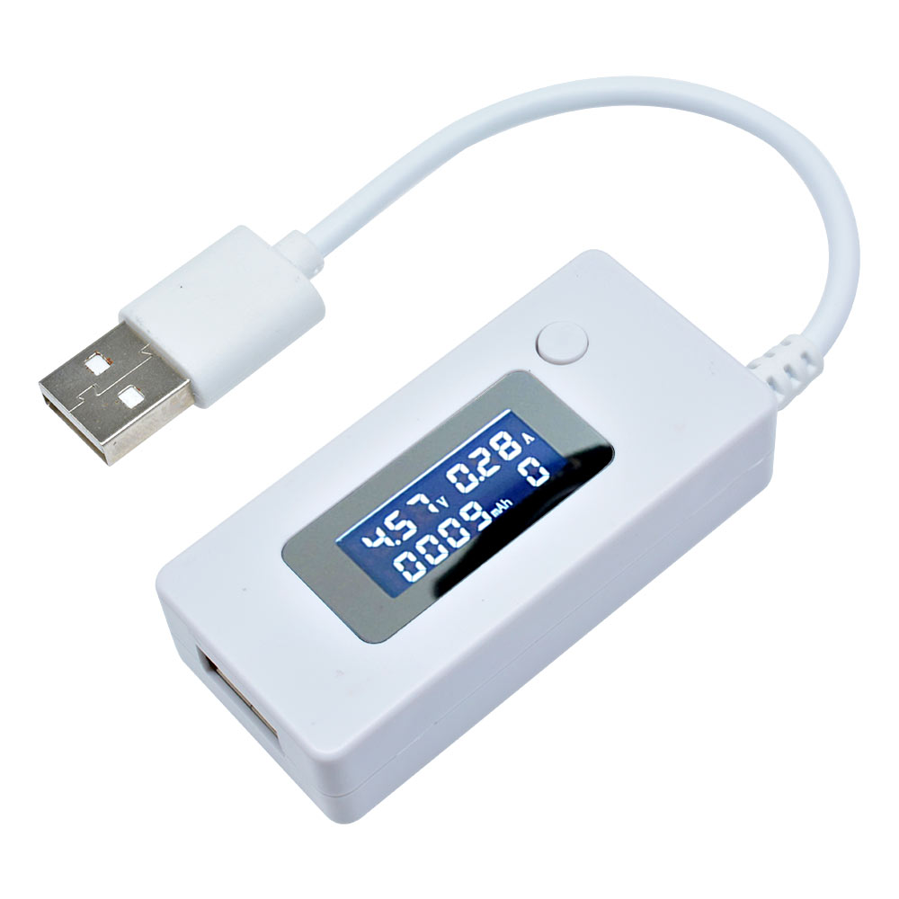 Logic Analyzer Usb - LCD マイクロ USB 充電器バッテリー容量電圧電流テスターメーター検出器 + 負荷抵抗