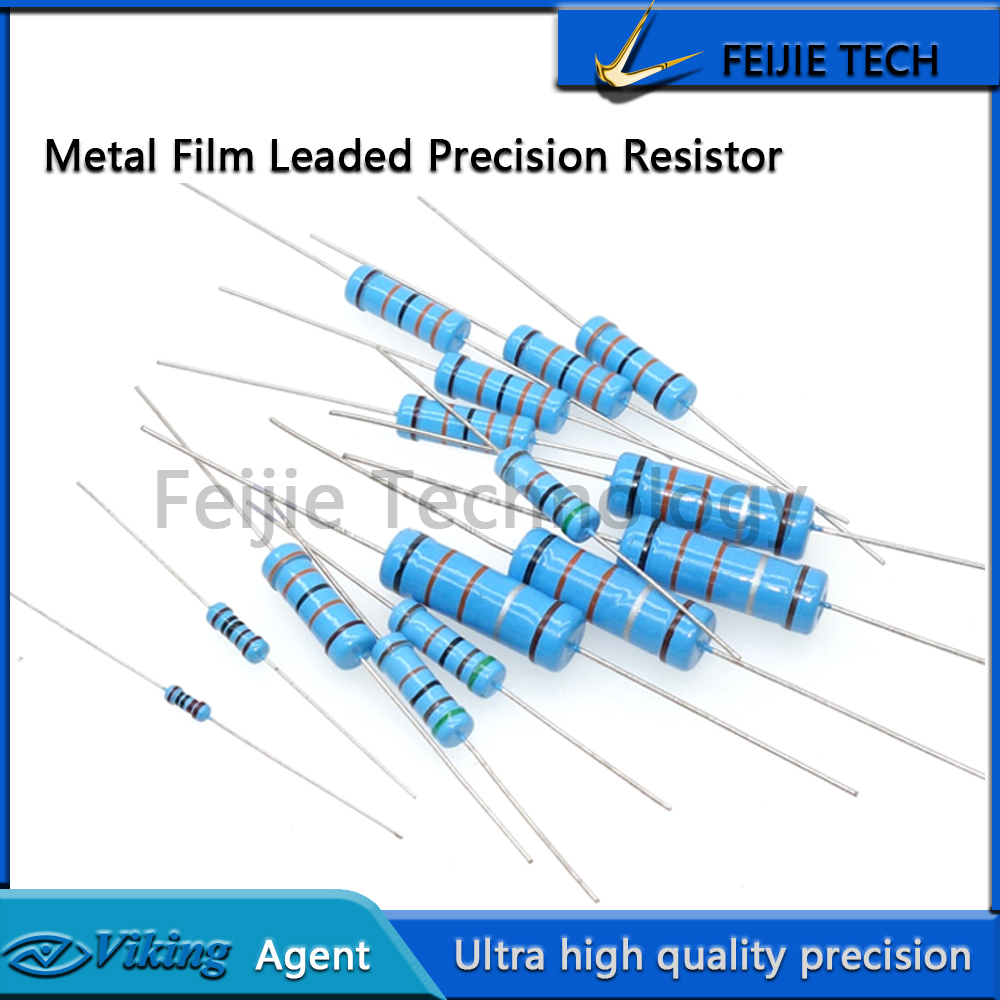 Resistor Kit 1 4W - 20 ピース/ロット 3 ワット金属皮膜抵抗器 1% 0.1R-2.2M