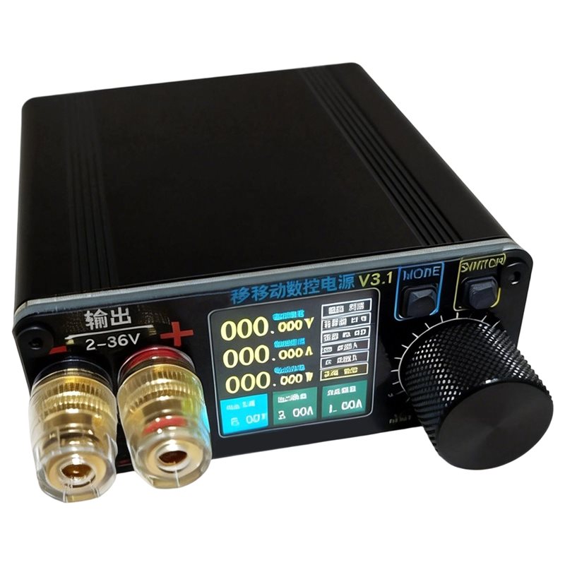 Diy Electronics Bench - A25I-ポータブル調整可能電源 V3.1-可変電圧DCベンチ電源、電子機器修理、ラボ、DIY用