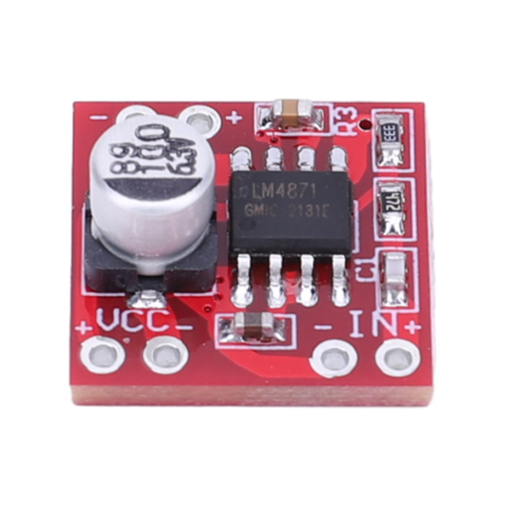 Diy Electronic Modules - LM4871 シングルチャンネルアンプボード 3W 音声アンプモジュール DC 3V-5V