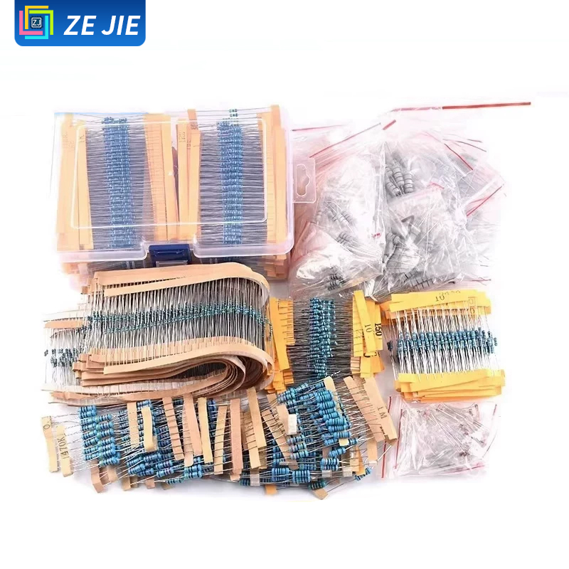 1/4W金属皮膜抵抗器詰め合わせキット、1/2W 1W 2W - Resistor Kit 1 4W のレビューと価格