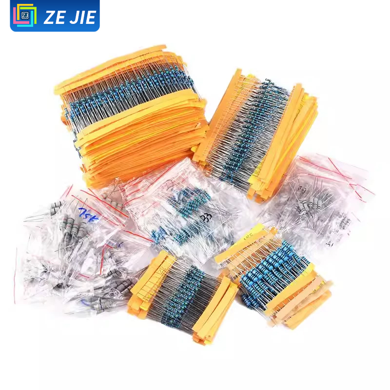 1/4W金属皮膜抵抗器詰め合わせキット、1/2W 1W 2W - Resistor Kit 1 4W のレビューと価格