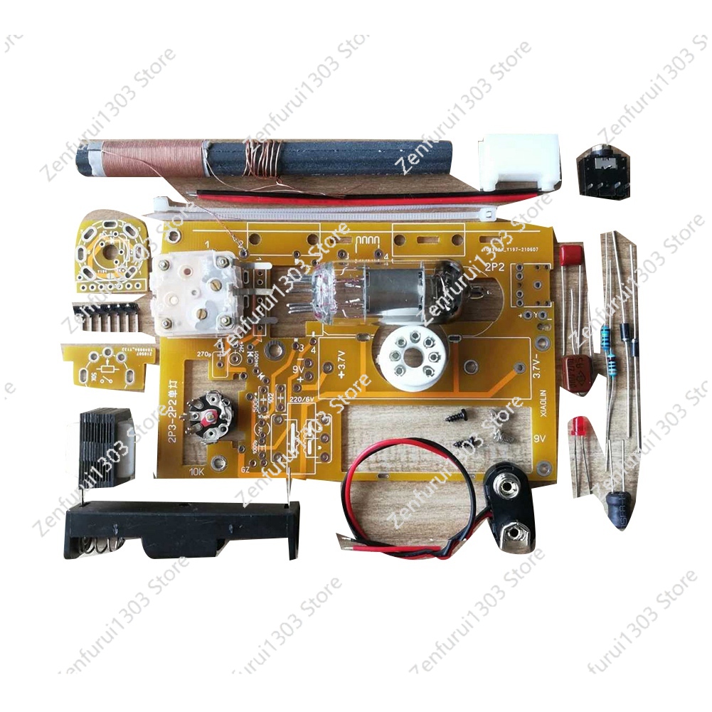 DIYキット 2P2電子管シングルランプ中波ラジオ 2P3ラ - Diy Lamp Electronics のレビューと価格
