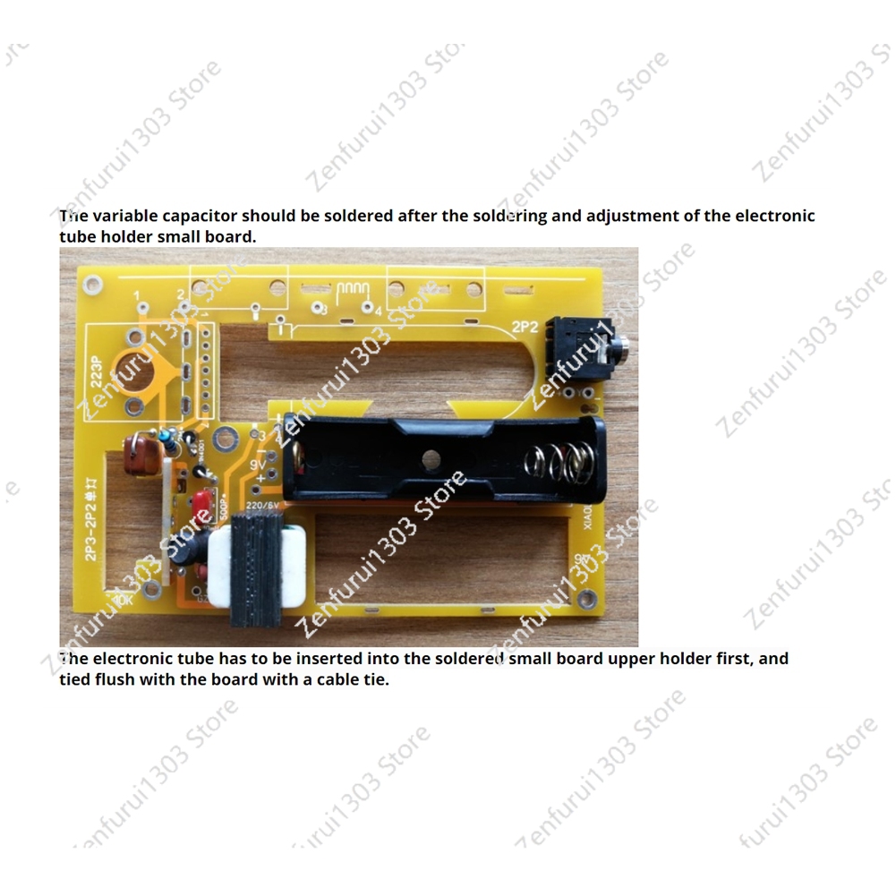 DIYキット 2P2電子管シングルランプ中波ラジオ 2P3ラ - Diy Lamp Electronics のレビューと価格