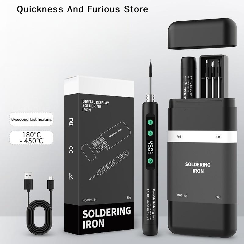 【TO】インテリジェント温度制御機能付きワイヤレスはんだごて - Diy Electronics Repair のレビューと価格