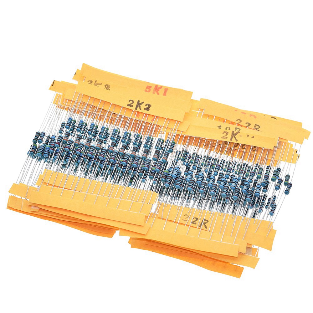 TZT 1パック 300個 10-1Mオーム 1/4W抵抗  - Resistor Kit 1 4W のレビューと価格