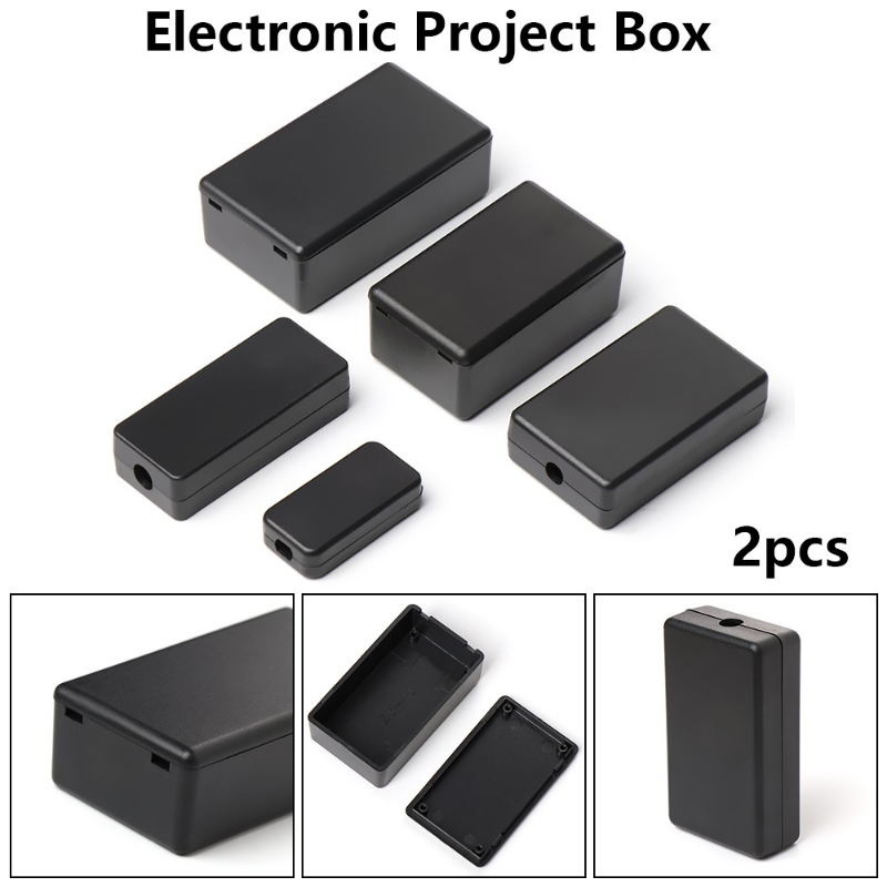高品質の防水プラスチックケース,日曜大工用の黒いハウジング, - Diy Electronics Organizer のレビューと価格