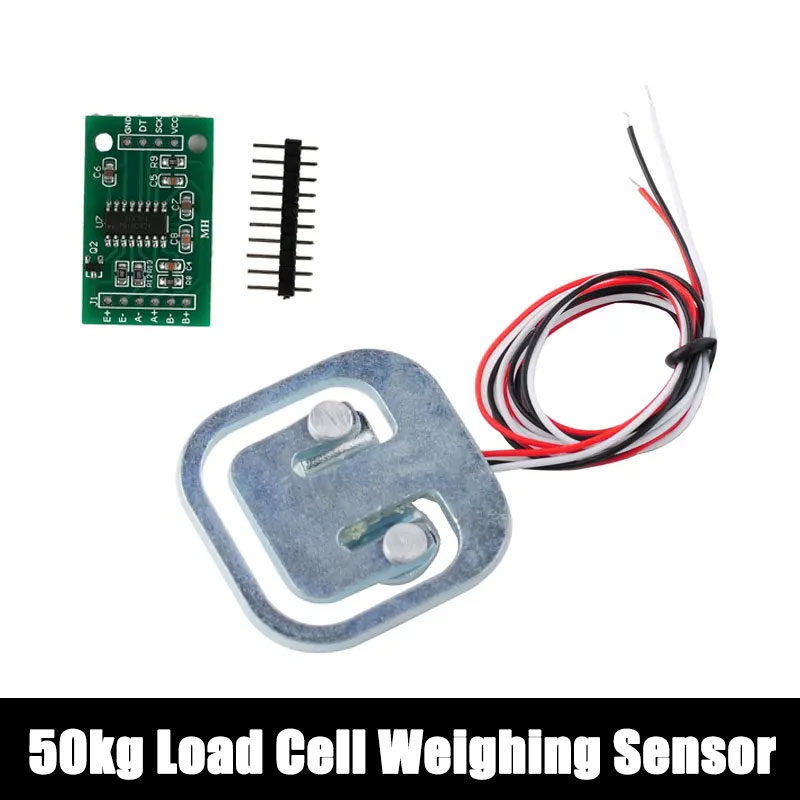50kg ハーフブリッジロードセル重量センサー HX711  - Diy Electronics Load Cell のレビューと価格