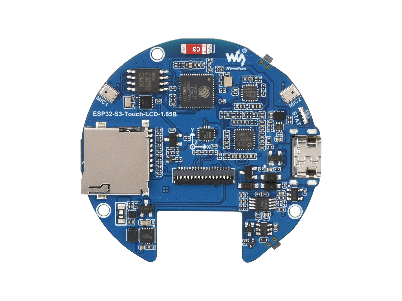 ESP32-S3 1.85インチLCD静電容量式タッチディス - Diy Electronics Board のレビューと価格