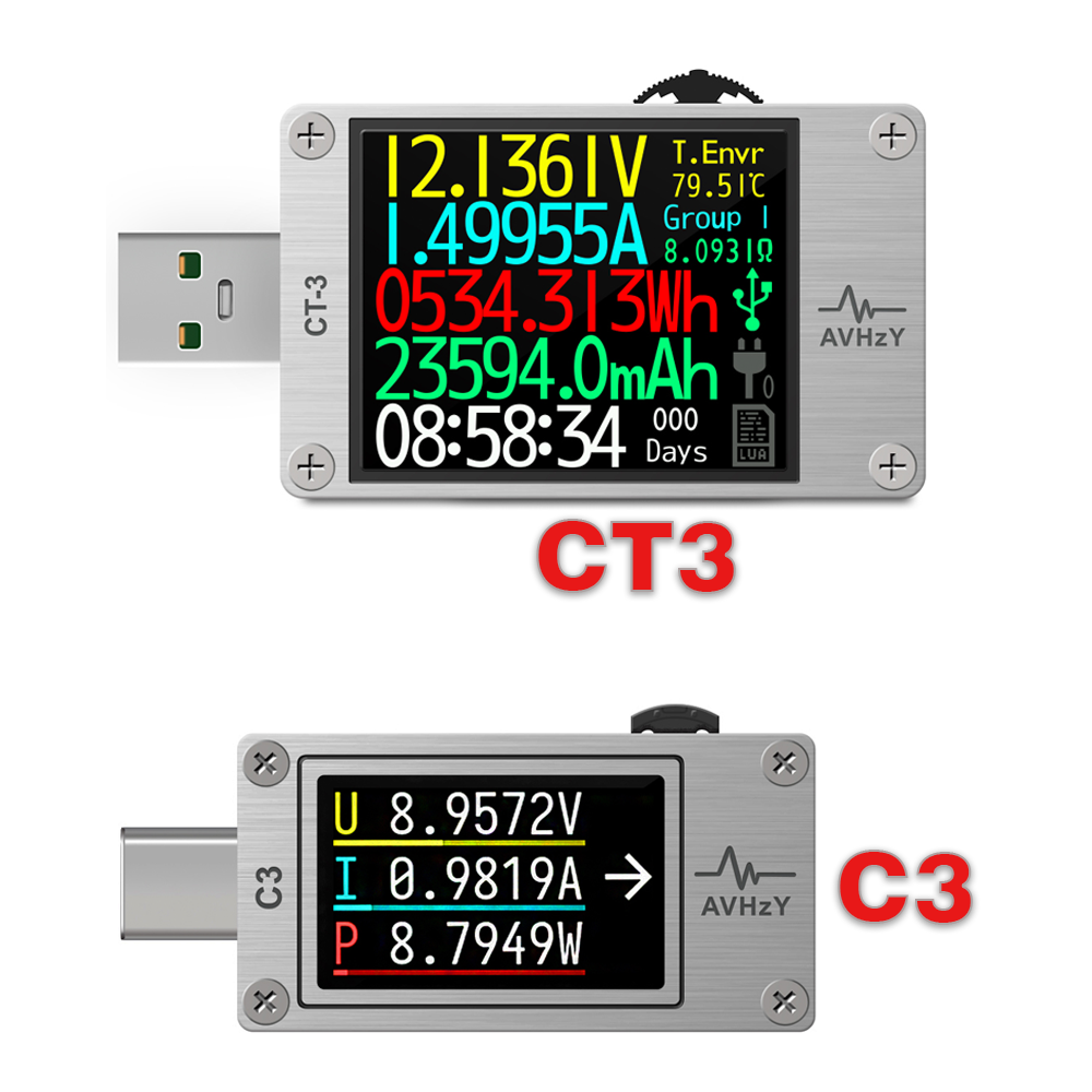 AVHzY USB 3.1 パワーメーターデジタルマルチメー - Logic Analyzer Usb のレビューと価格