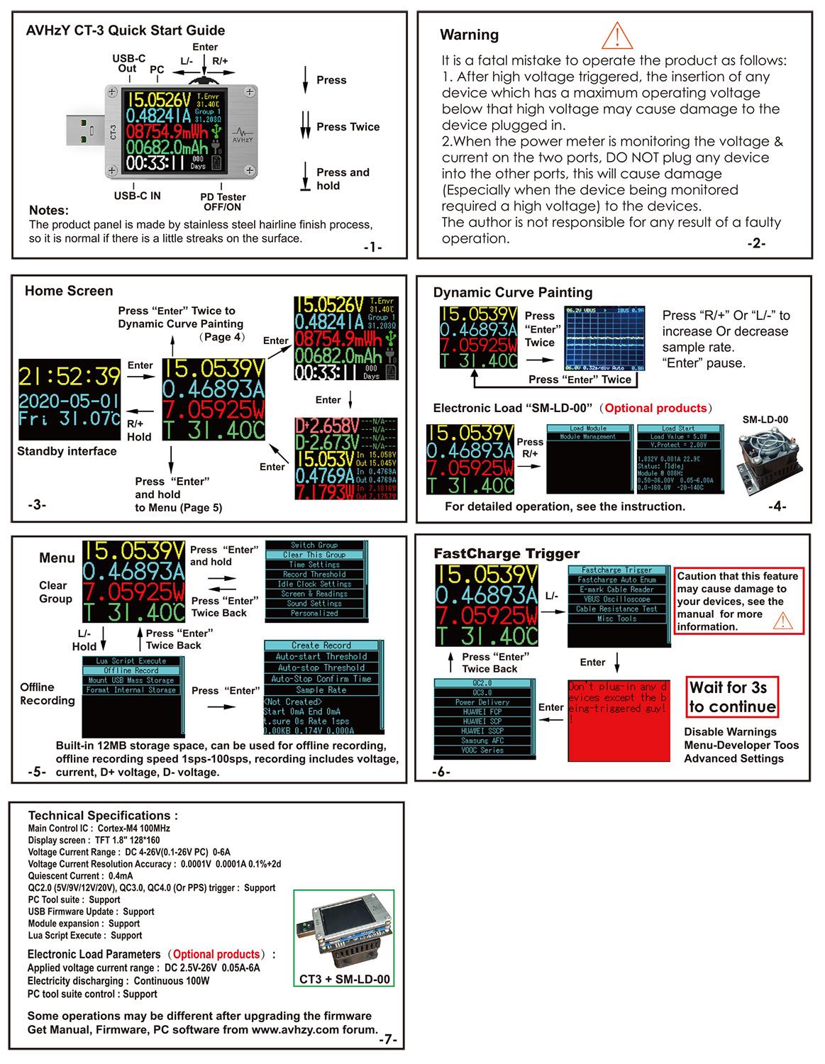 AVHzY USB 3.1 パワーメーターデジタルマルチメー - Logic Analyzer Usb のレビューと価格