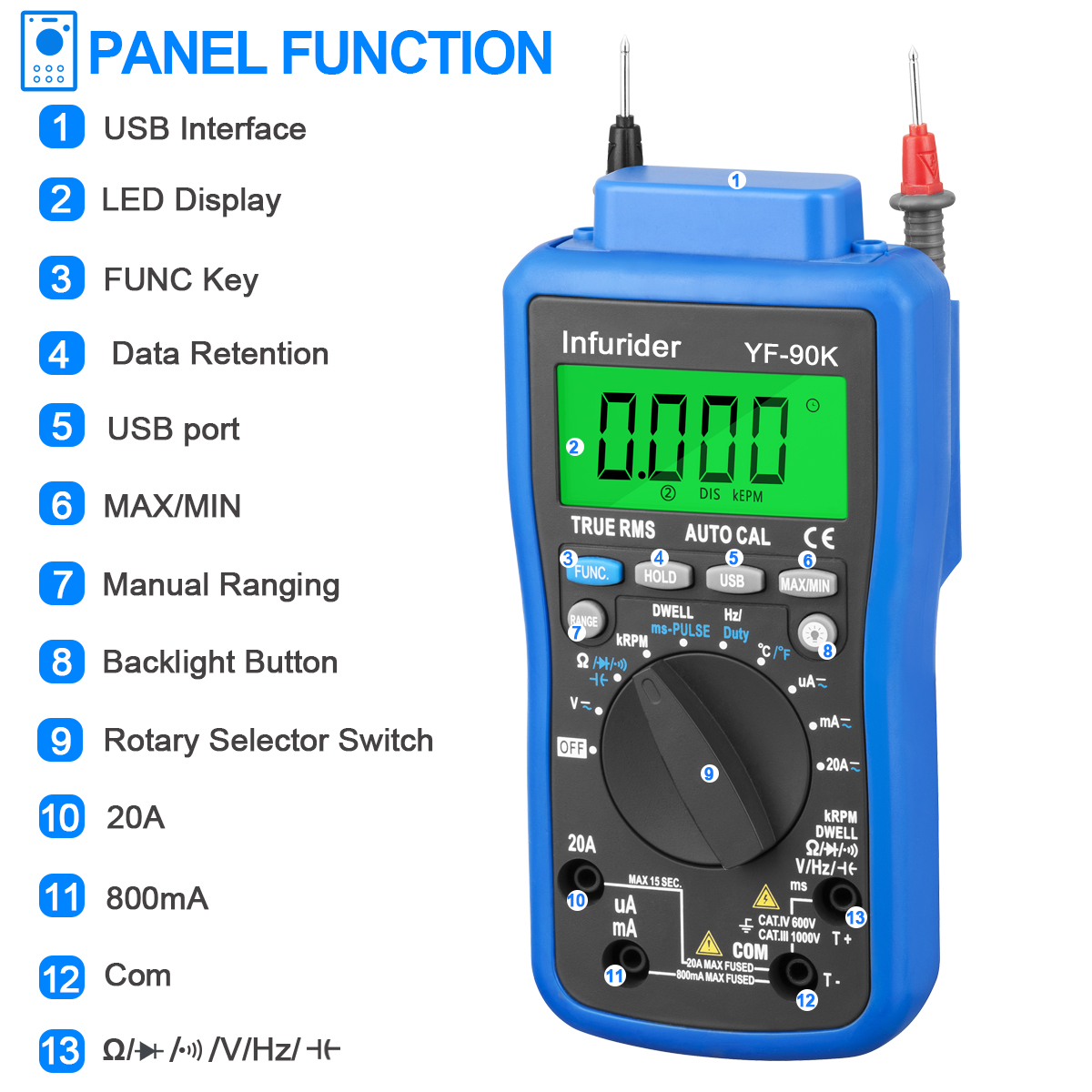 Holdpeak-usb出力を備えた車のエンジン診断ツール, - Logic Analyzer Usb のレビューと価格