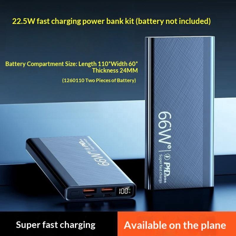 ホットセール-PD22.5W急速充電パワーバンクケース、DI - Diy Electronics For Sale のレビューと価格