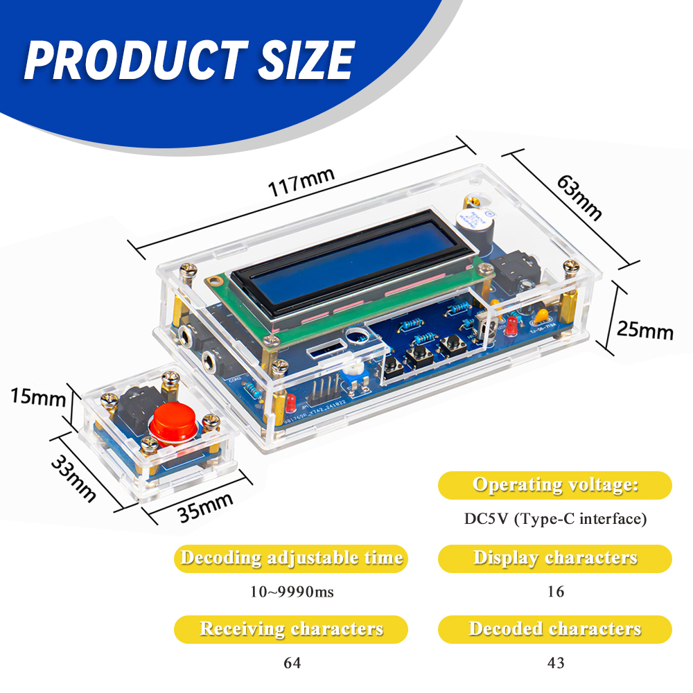 DIY 電信デコード デジタルディスプレイ付き 電子製造キッ - R/Diy Electronics のレビューと価格