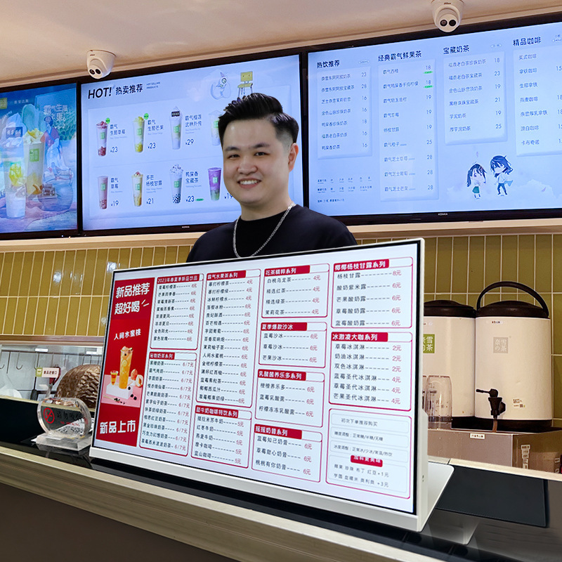 デスクトップ電子メニュー表示機 デスクトップメニュー表示機  - Diy Electronics Stores のレビューと価格
