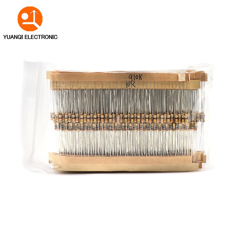 860 個 1/4W カーボン皮膜抵抗器キット 5% 抵抗詰 - Resistor Kit 1 4W のレビューと価格