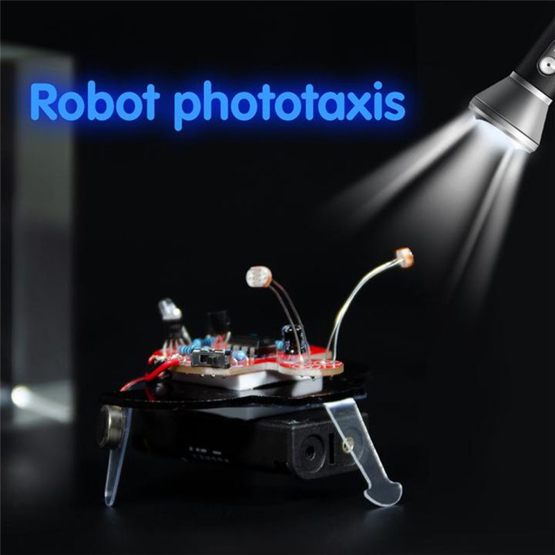 *A89Z ホタル感光ロボット電子学習DIYキット ミニロボ - Diy Electronics Learning Kit のレビューと価格