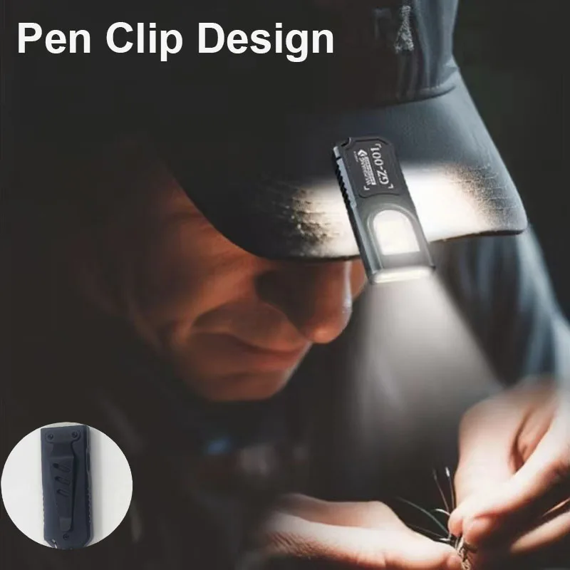 強力なミニCOB LEDキーホルダー懐中電灯、USB C充電 - Diy Lamp Electronics のレビューと価格