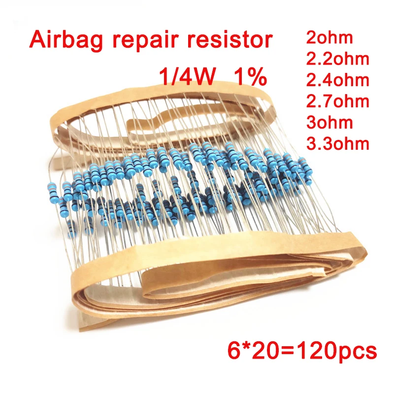 車のオートバイ修理抵抗器,金属フィルム抵抗器セット,0.25 - Resistor Kit 1 4W のレビューと価格