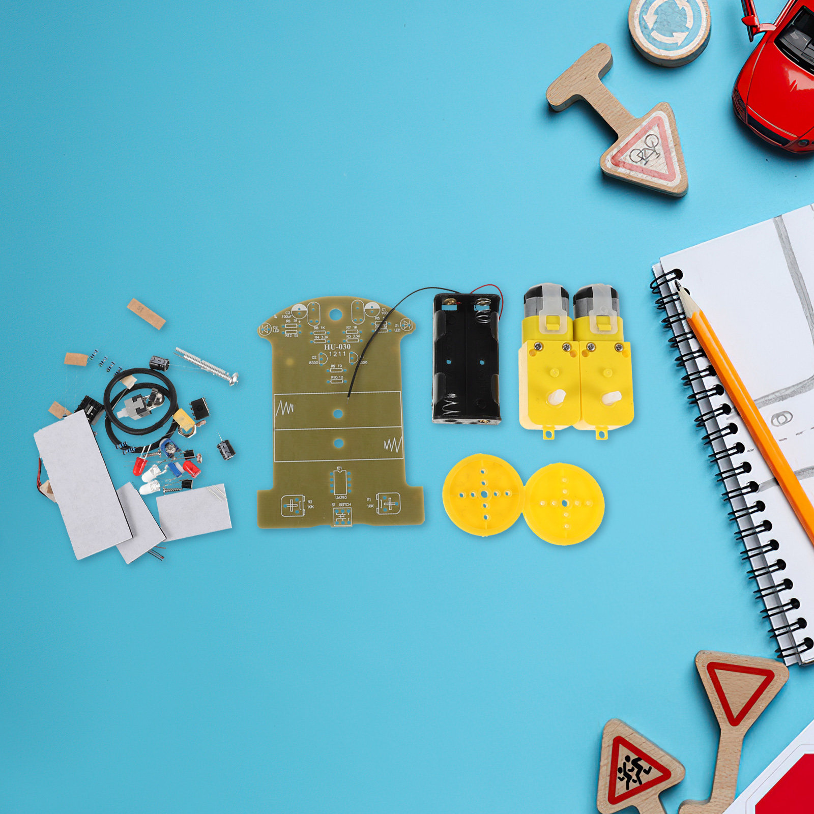 1セット スマートカーキット DIY インテリジェント追跡ロ - Diy Electronics Learning Kit のレビューと価格