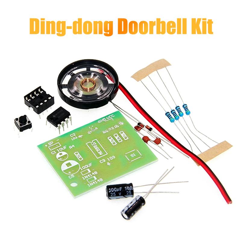 プロ仕様のNE555ドアベルDIYキット - デュアルトーン - Diy Electronic Components のレビューと価格