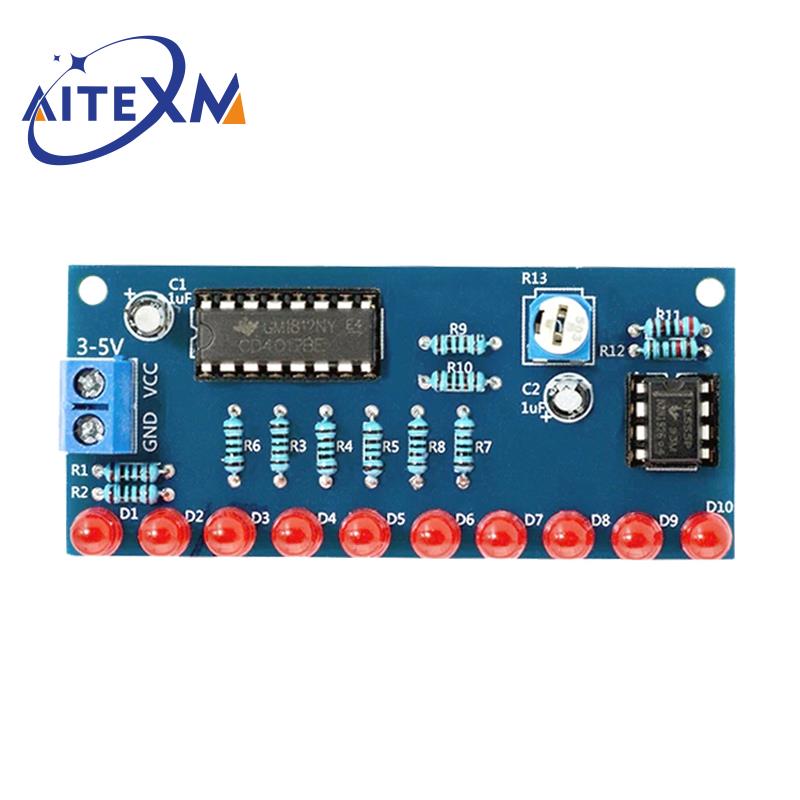 スマートエレクトロニクスキット Ne555 + CD4017 - Diy Electronics Learning Kit のレビューと価格