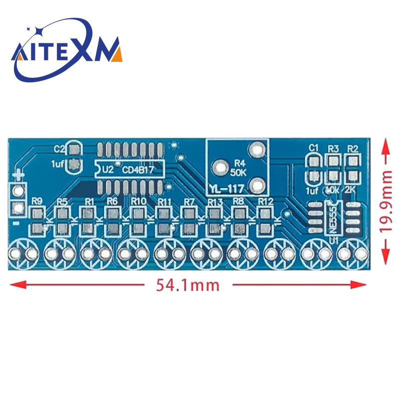 スマートエレクトロニクスキット Ne555 + CD4017 - Diy Electronics Learning Kit のレビューと価格