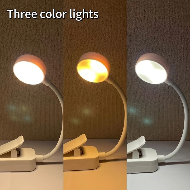 LED クリップオンブックライトポータブル読書灯電池式 3  - Diy Lamp Electronics のレビューと価格