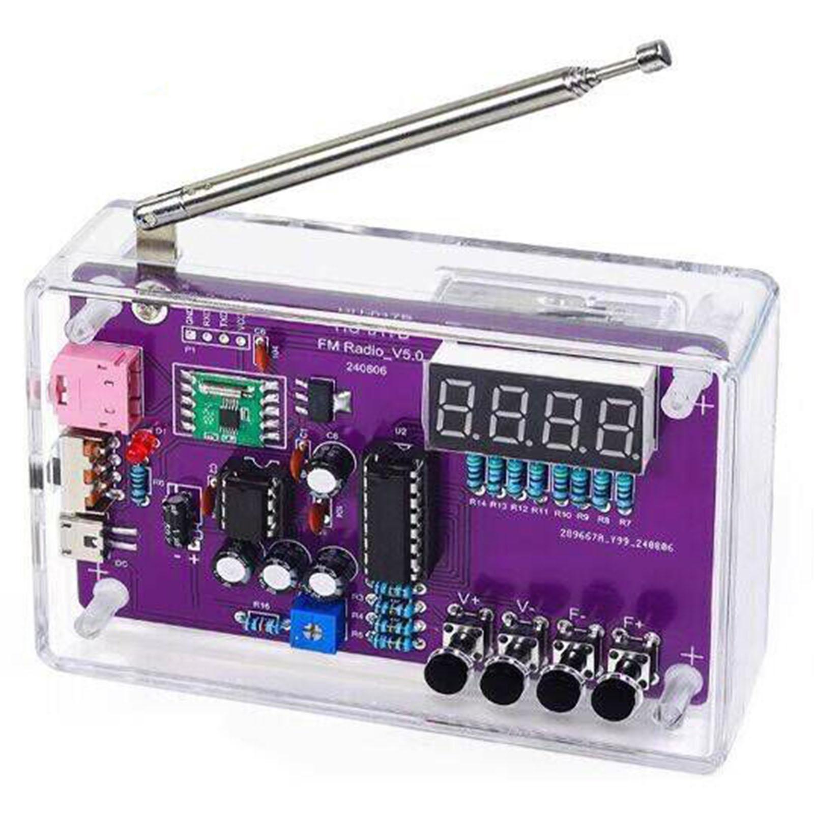 FMラジオキット 電子はんだ付け趣味キット DIY学校プロジ - Diy Electronics Projects For Adults のレビューと価格