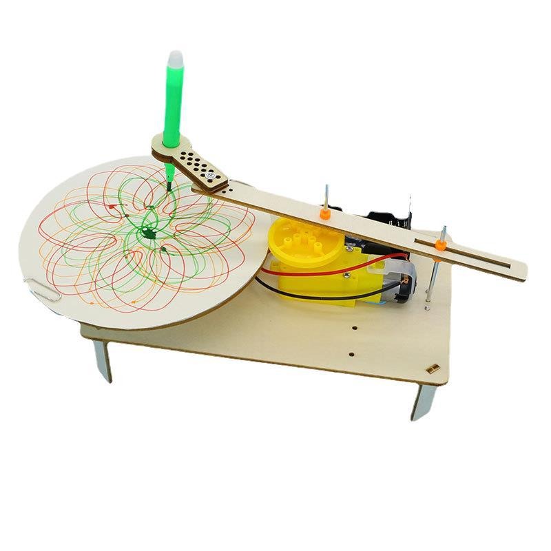 DIY 木製電動プロッター描画ロボット クリエイティブ ST - Diy Electronics For Adults のレビューと価格