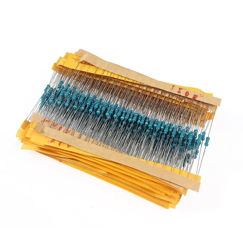 300/600 個 30 値 1/4 ワット金属皮膜抵抗器キ - Resistor Kit 1 4W のレビューと価格