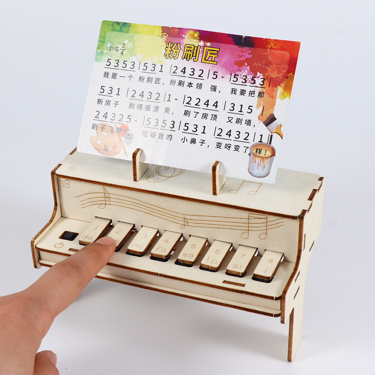 DIY 木製電子ピアノモデル STEM 組み立てキット物理学 - Diy Electronics Learning Kit のレビューと価格