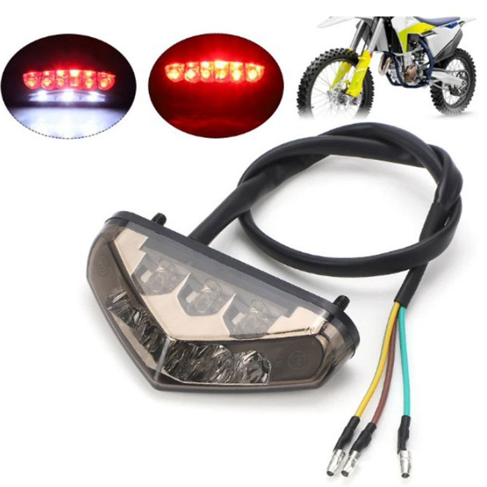 ミニバイク用LEDテールライセンスライト12Vリアブレーキラ - Diy Lamp Electronics のレビューと価格