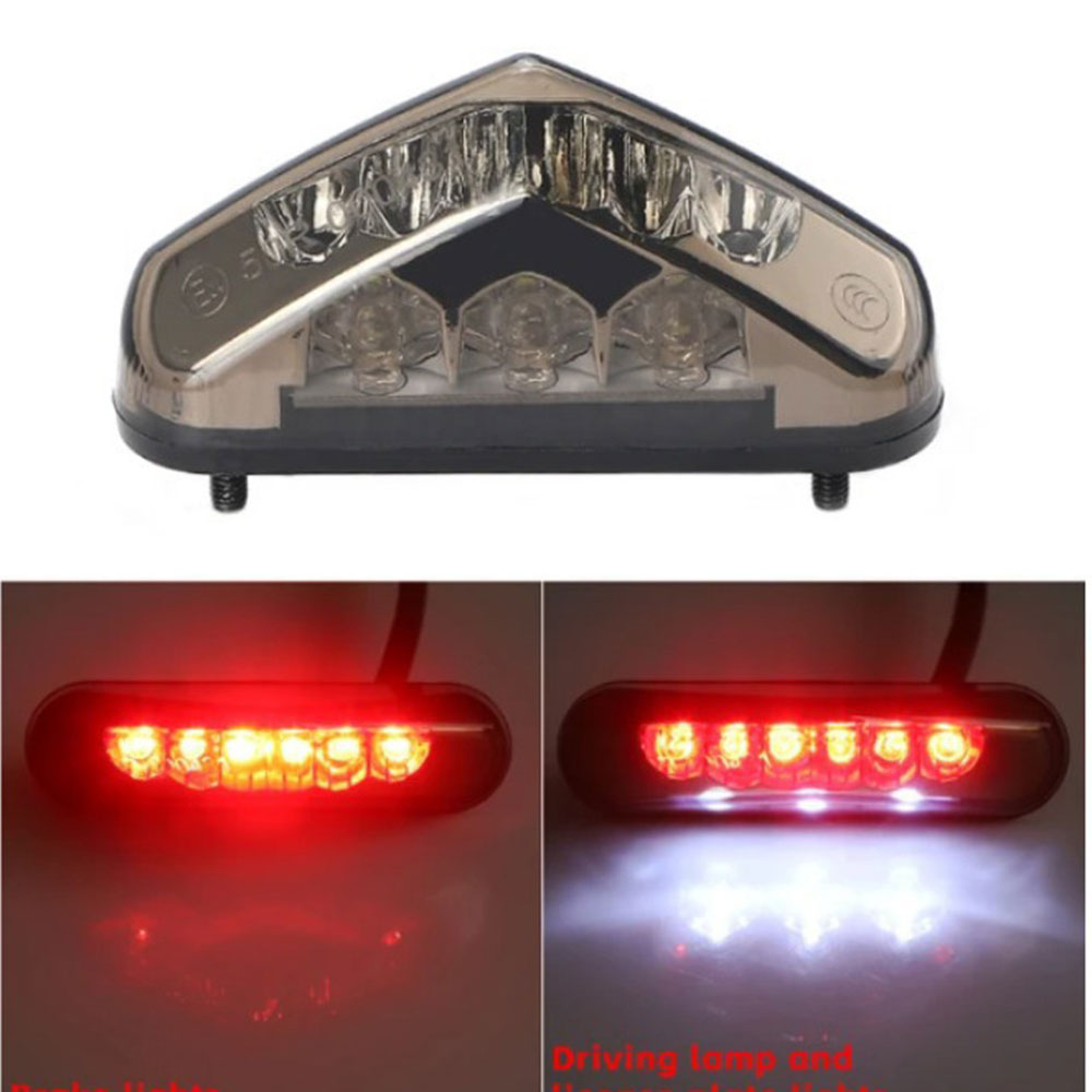 ミニバイク用LEDテールライセンスライト12Vリアブレーキラ - Diy Lamp Electronics のレビューと価格