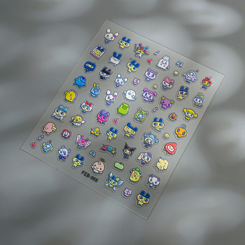 新しい電子ペット ママチ クチパチ 3D レリーフネイルステ - Diy Electronic Components のレビューと価格
