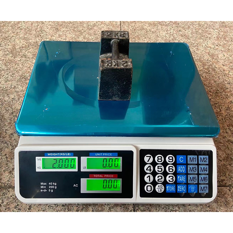 ステンレス製電子スケール 30KG 充電式 食品・肉計量 計 - Diy Electronics Stores のレビューと価格