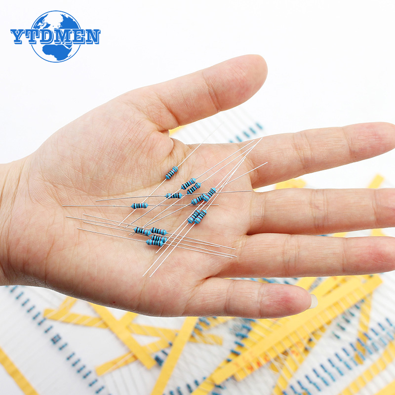 金属皮膜抵抗キット,1/4w,10オーム〜1m,1 r-10 - Resistor Kit 1 4W のレビューと価格