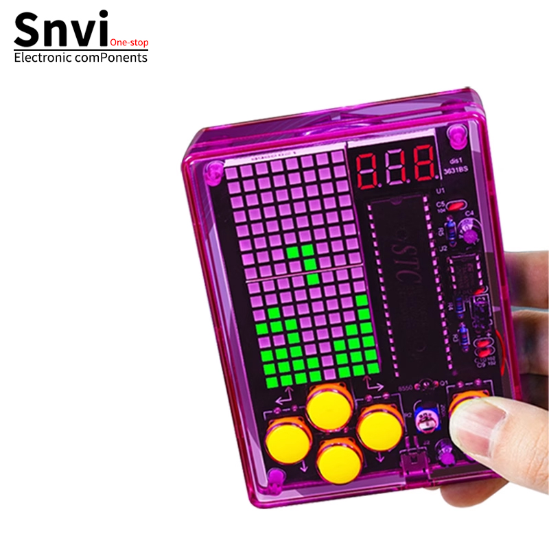Snvi DIY ピクセルゲームコンソールキット 51 MC - Diy Electronics Learning Kit のレビューと価格