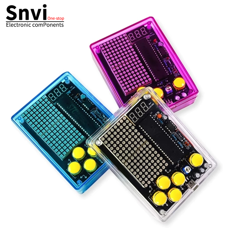 Snvi DIY ピクセルゲームコンソールキット 51 MC - Diy Electronics Learning Kit のレビューと価格