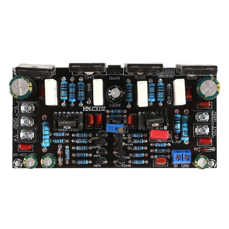 1PC 200W 1943 + 5200 ハイモノパワーチュ - Diy Electronics Board のレビューと価格