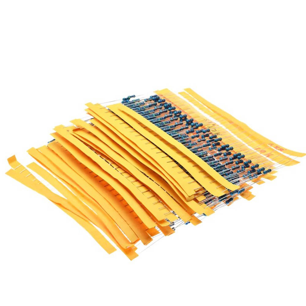 1/4W電力金属皮膜抵抗キット,3120値,156x10m, - Resistor Kit 1 4W のレビューと価格