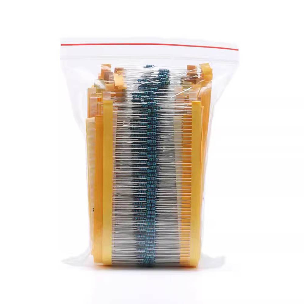 1/4W電力金属皮膜抵抗キット,3120値,156x10m, - Resistor Kit 1 4W のレビューと価格